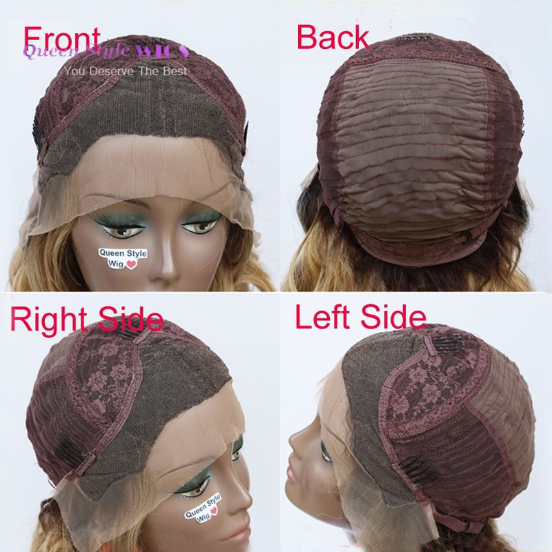 New Arrival Dark Skin Woman Black Ombre Coffee Brown Mix Blonde