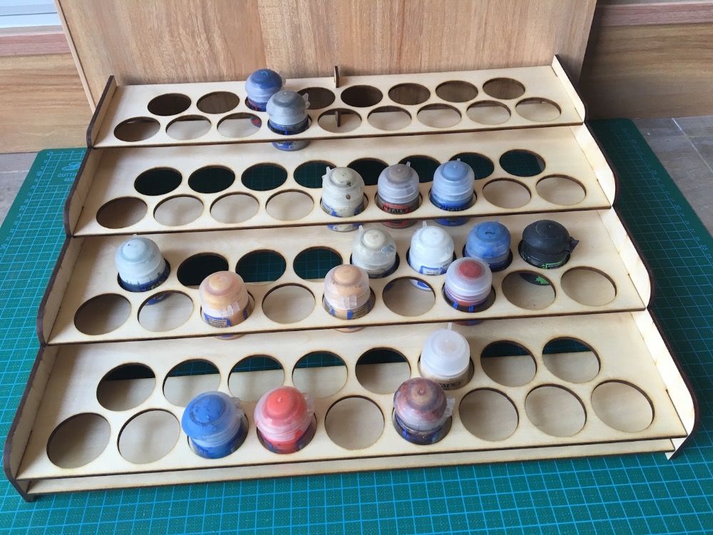 Whole Miniature Paint Storage Rack For Gw With 34mm Citadel Whole Miniature Paint Storage Rack For Gw With 34mm Citadel 68 Paints Dct68 Infant Building Blocks Best Wooden From