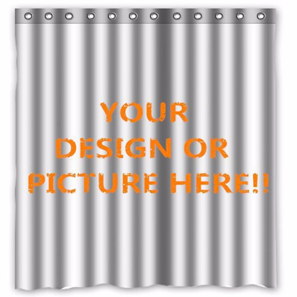 Whole Personalized Shower Curtains Custom Curtain Whole Personalized Shower Curtains Custom Curtain Waterproof Diy