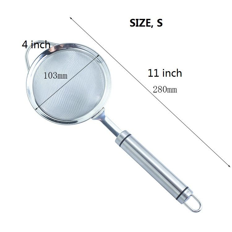 2020 Kitchen Accessories Stainless Steel Filter Kitchen Strainer