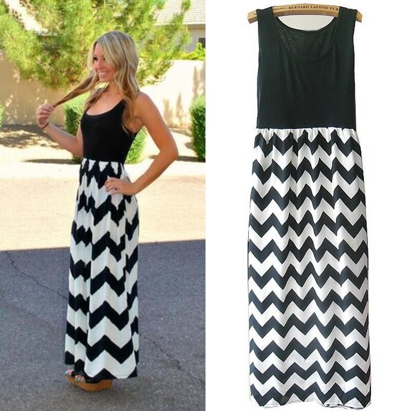 sleeveless maxi dress pattern