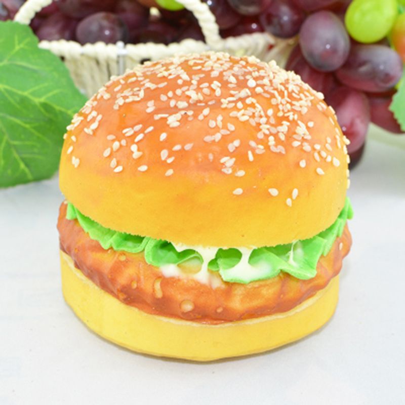 giant hamburger squishy