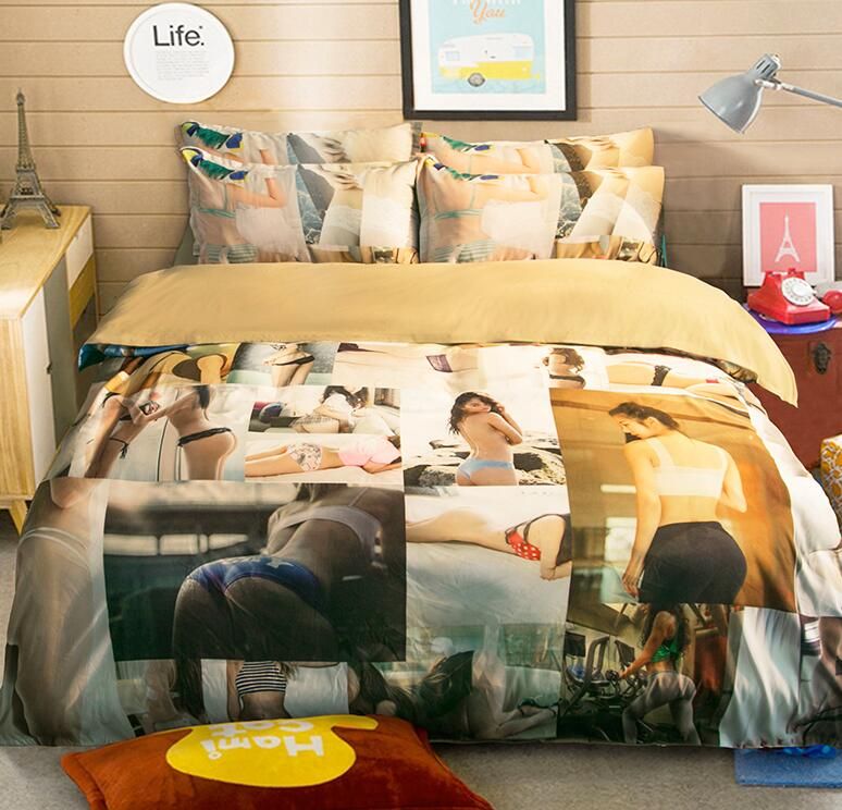 Sexy Bedding Set 100 Pure Cotton Bedding Fashion Designs Duvet Quilt