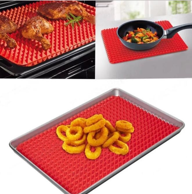 2019 Pyramid Bakeware Pan Nonstick Silicone Baking Mats Pads