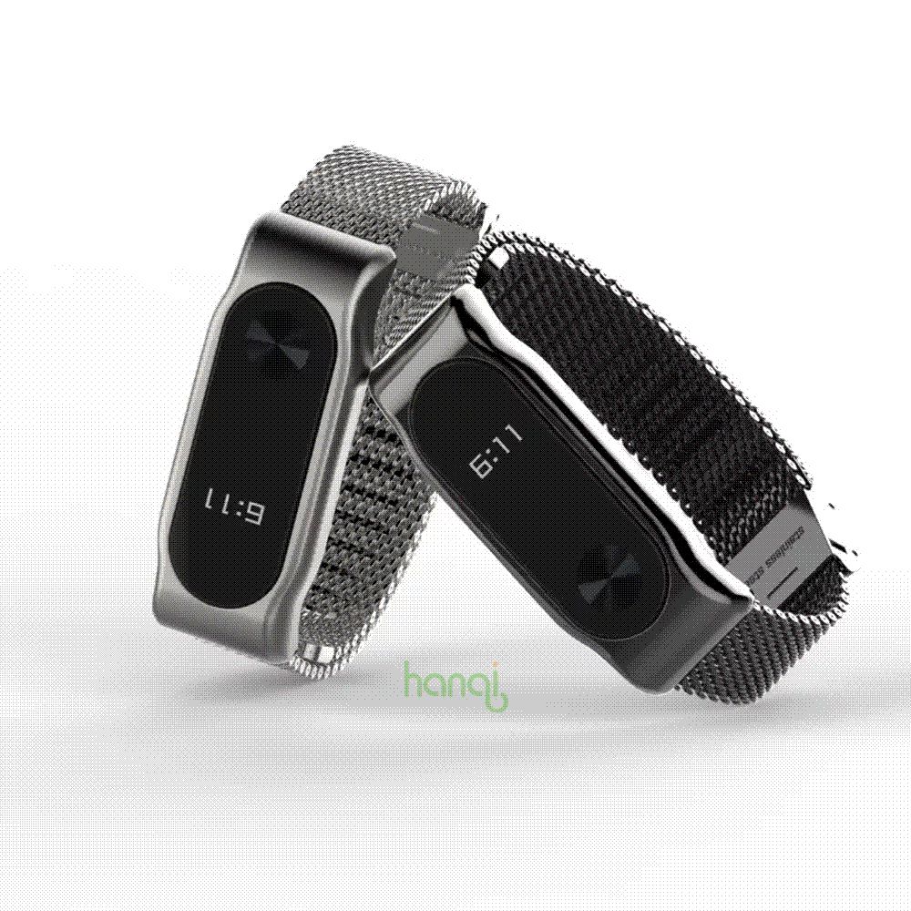 Original Mijobs Metal Strap Band For MiBand 2 Wristbands