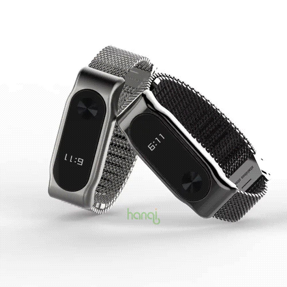 браслеты на руку Original Mijobs Metal Strap Band для Miband 2