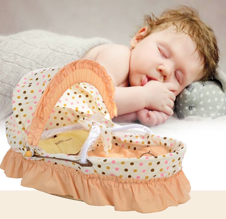 newborn moses basket 100 hand woven with corn huskbedding crib