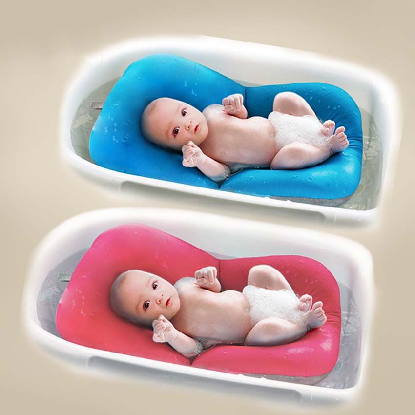 2019 Infant Baby Bath Pad Non Slip Bathtub Mat New Born Safety