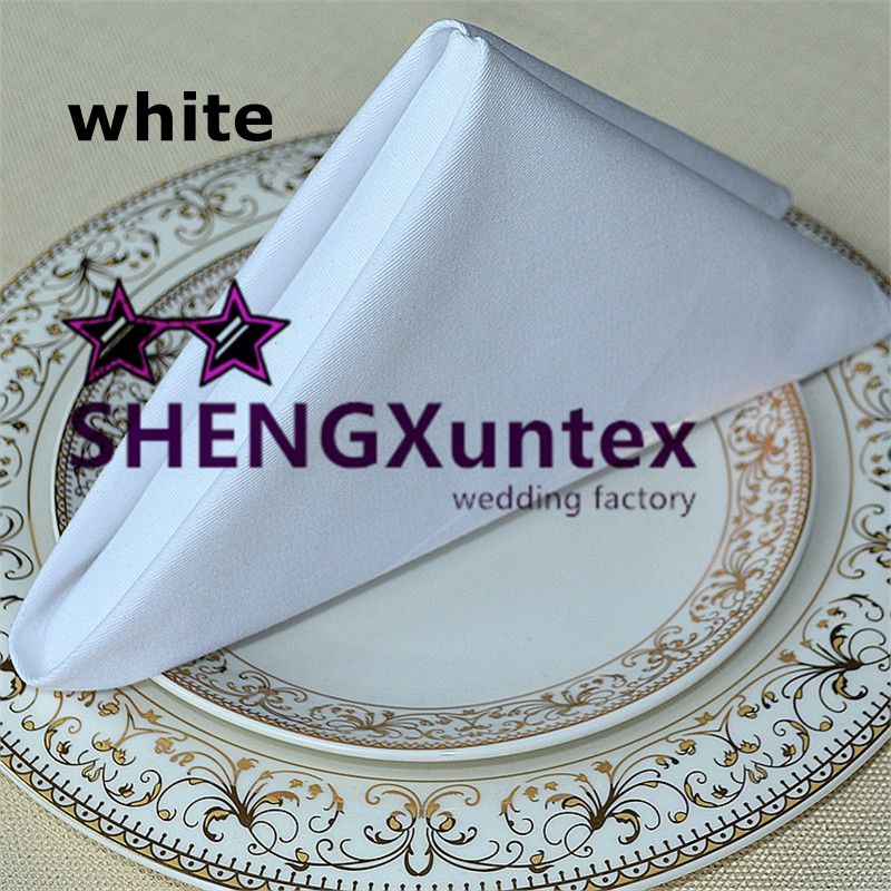 Good Quality Cotton Napkin For Wedding Table Cloth Decoration Red Cloth