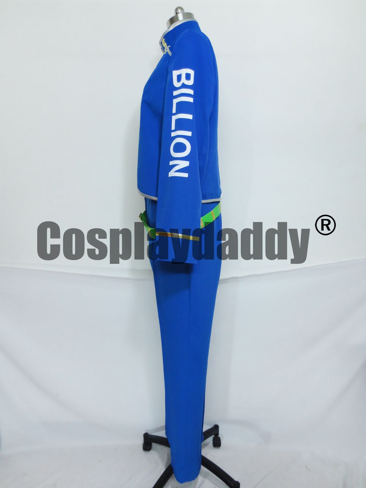 JoJo/'s Bizarre Adventure Nijimura Okuyasu Cosplay Costume Blue Uniform Full Set