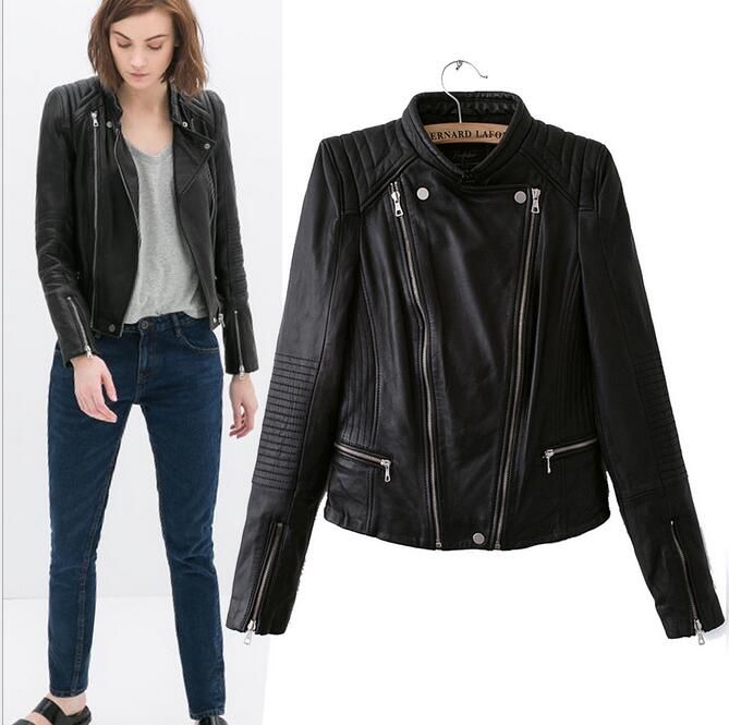 Brown Black Faux Leather Jacket Men Women Short Slim Brown Black Faux Leather Jacket Men Women Short Slim Brand Motorcycle Biker White Coat Chaquetas Mujer By Ccp287089 Dhgate Com