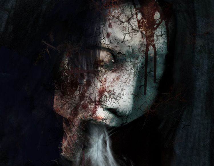 Haunted House Wallpaper Custom Horror Thriller Wall Mural 3d