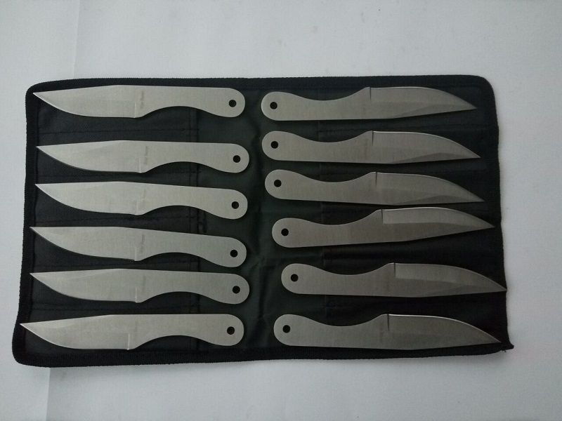 Set De 2 Cuchillos De Lanzamiento 6 Con Funda Set De 2 Cuchillos De Lanzamiento 6 Con Funda