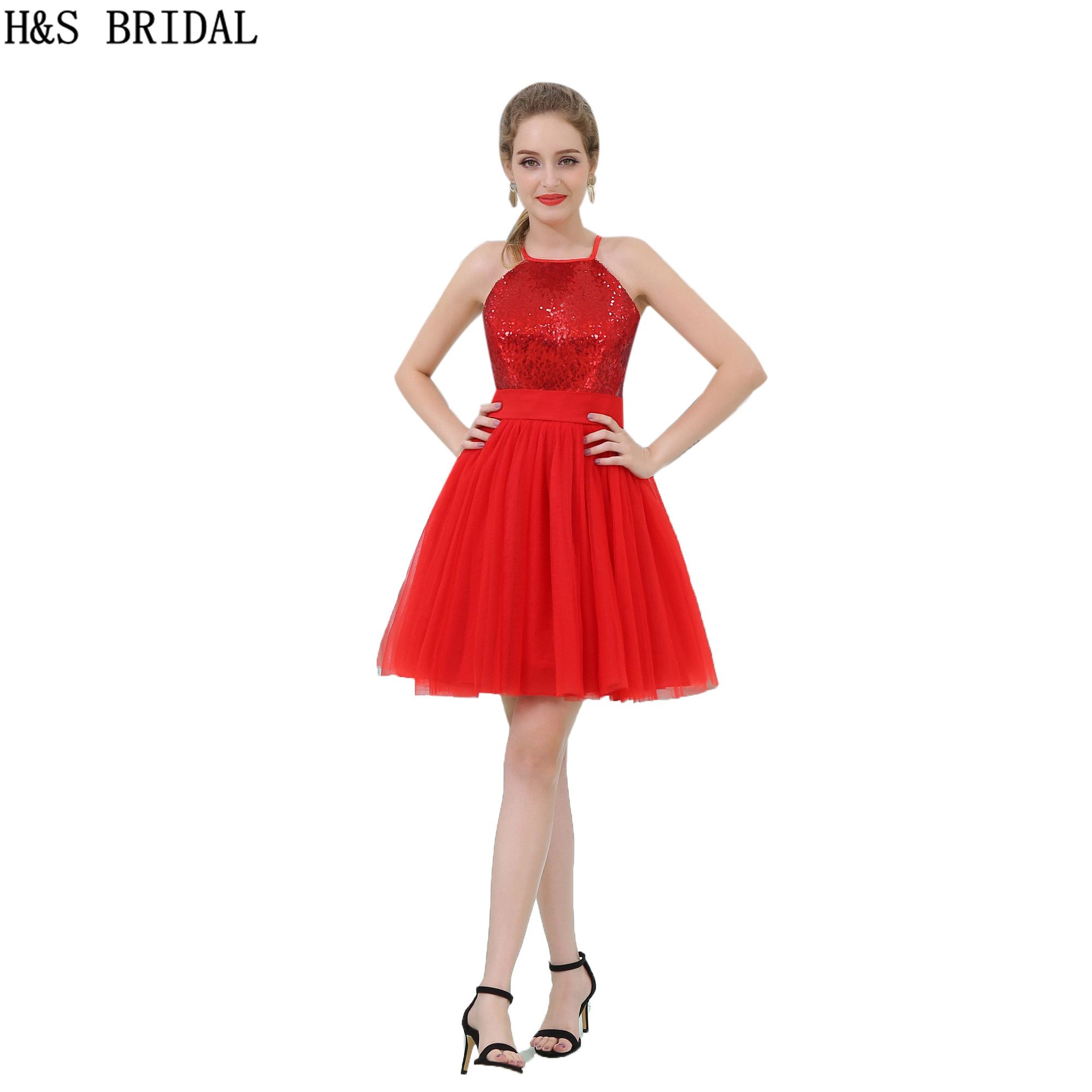Burnt Orange Bridesmaid Dresses Short