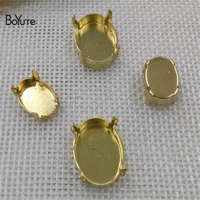 Earring 24mm 4 Antique Bronze Cabochon Earring Settings Earwires