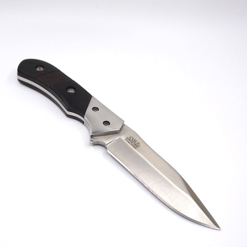 COLT CT343 Fixed Blade Knife Cutting Knife 8cr13Mov Steel Blade Outdoor