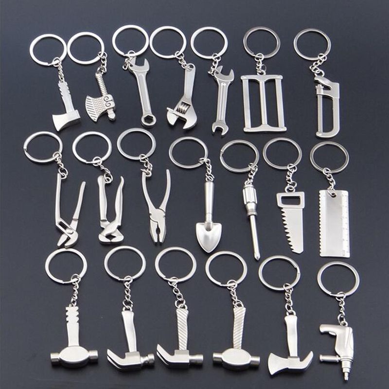 2020 Creative Tool Alloy Mini Shovel Keychain Keycover Electrician Mens