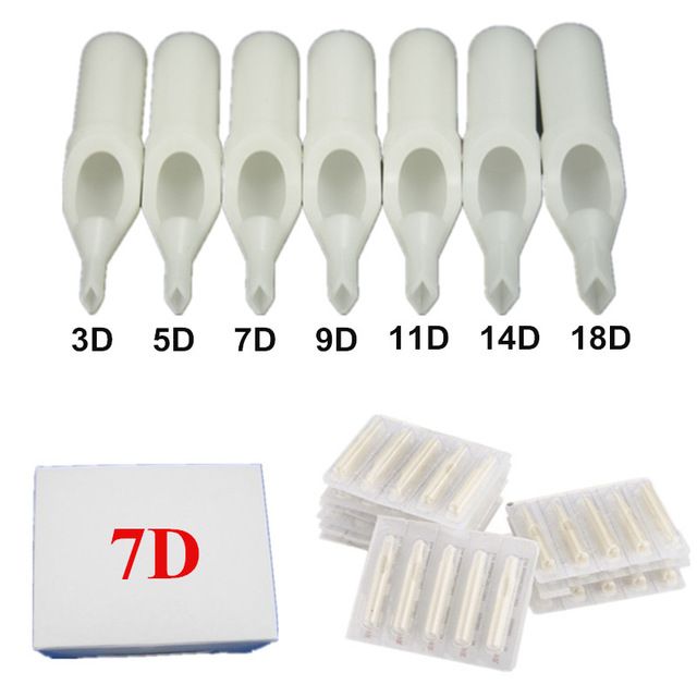 acheter vente en gros diamant 7 jetable blanc tatouage court tube