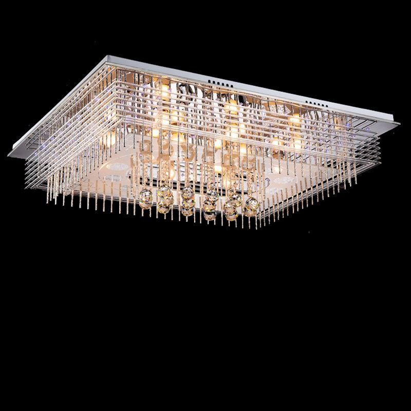 New Modern Oval Crystal Chandelier Luxury Foyer Chandeliers Cristal New Modern Oval Crystal Chandelier Luxury Foyer Chandeliers Cristal Lamp Flush Led Ceiling Lighting Black Outdoor From Cedarlighting