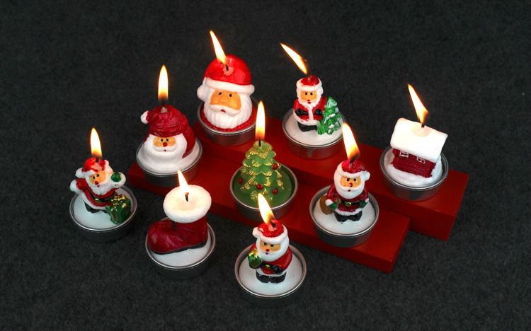 Immagini Natalizie Gratuite.Acquista Nuove Candele Natalizie La Decorazione Natalizia In 6 Modelli Decorare La Camera Dalbergo Con Decorazioni Gratuite A 2 77 Dal Easehome Dhgate Com