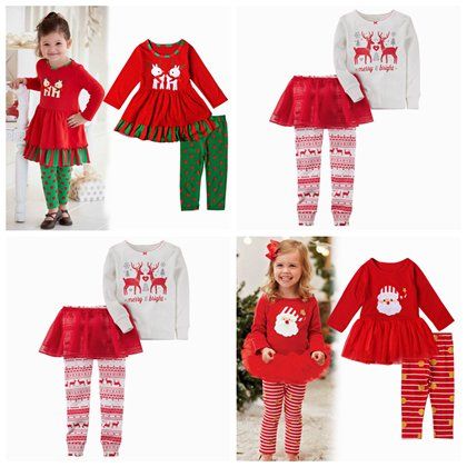 Fall 2017 Baby Girl Christmas Sets Santa Reindeer Baby Outfits Kids Fall 2017 Baby Girl Christmas Sets Santa Reindeer Baby Outfits Kids Red Dress Top + Polka Dot Pants Childrens Sets Girls Boutique Clothing Baby Christmas ... - Fall 2017 Baby Girl Christmas Sets Santa Reindeer Baby Outfits Kids