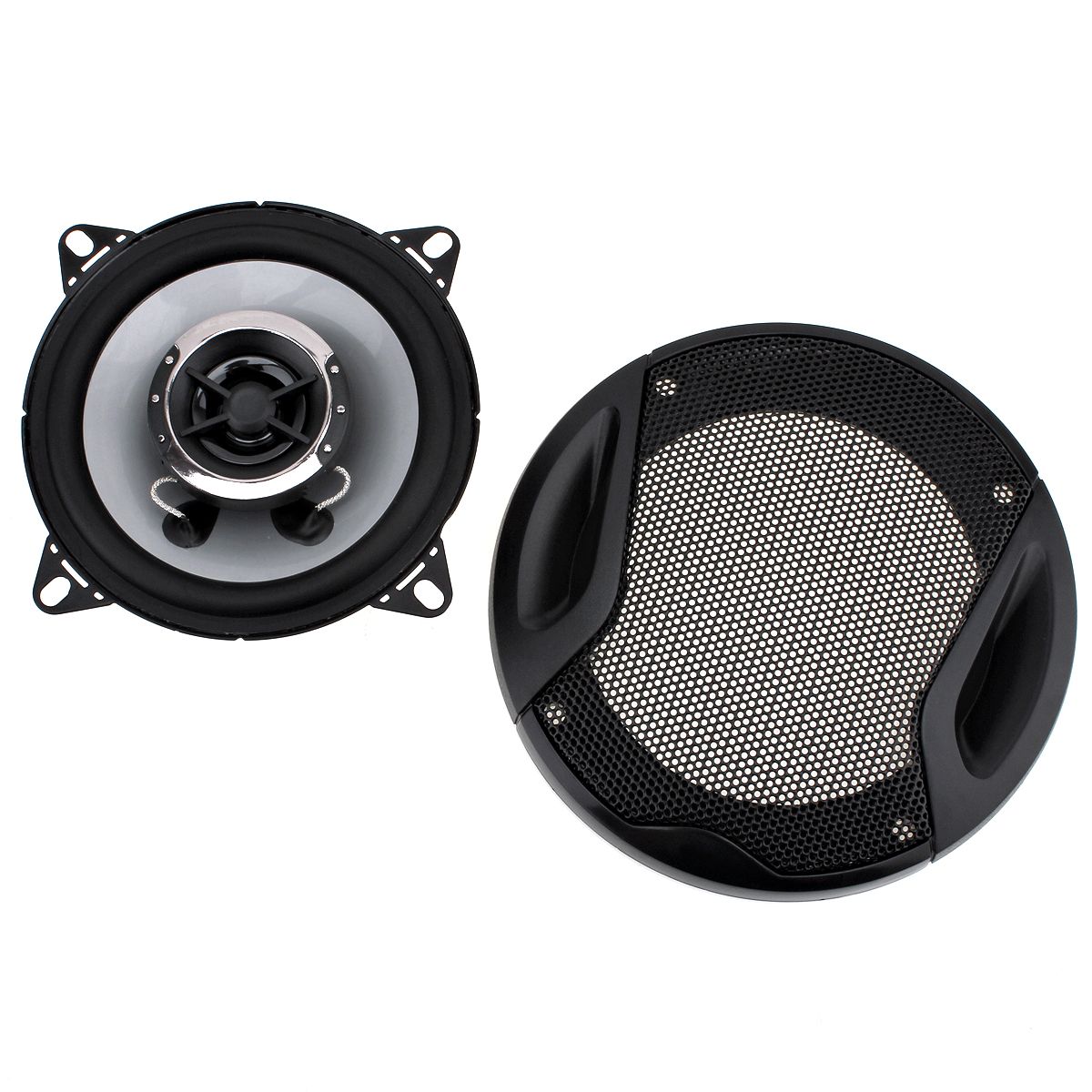 4 Inch 10.2cm Auto Car Coaxial Loud Speaker Tweeter Mid Woofer