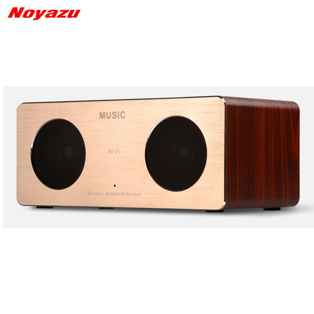 2018 Noyazu Wooden Wireless Aux Bluetooth Box Speaker Mini Portable 2018 Noyazu Wooden Wireless Aux Bluetooth Box Speaker Mini Portable Dual Loudspeakers Outdoor Travel Altavoz From 48 47 Dhgate