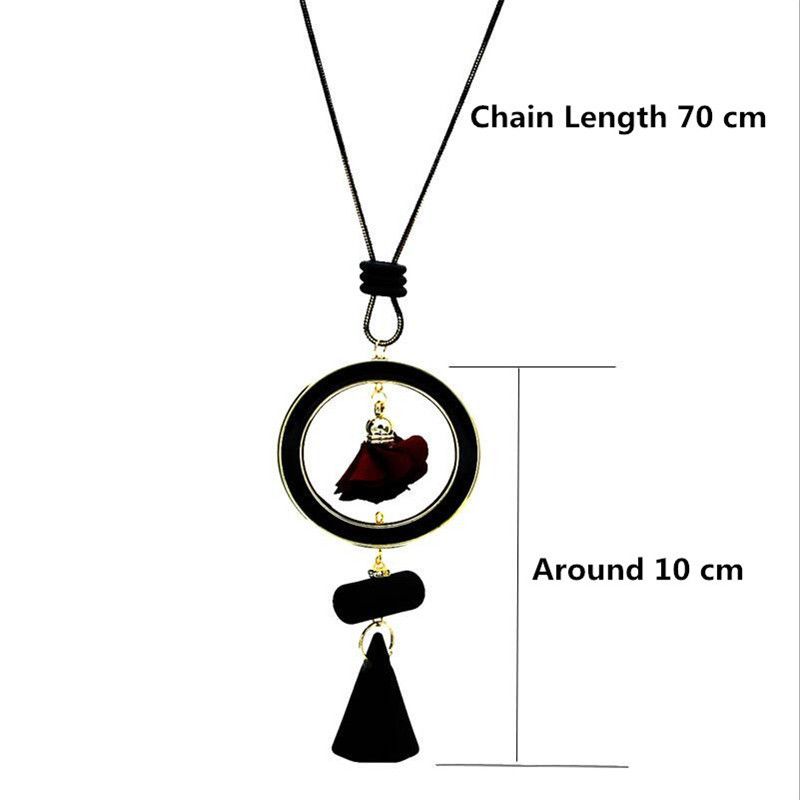 Compra Bohemio De Alta Calidad Collar De Cadenas Largas Mujeres Bisutería  De Lujo Gargantilla Collares Joyería De La Declaración Accesorios De Moda  Colgantes Barato | Entrega Rápida Y Calidad | Es.Dhgate