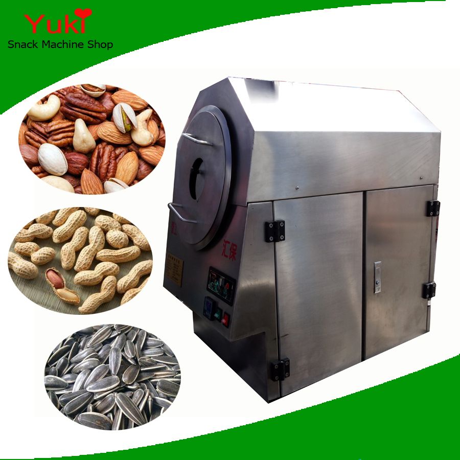 Hot Sale Commercial Nut Roasting Machine Auto Peanut Roaster Machine