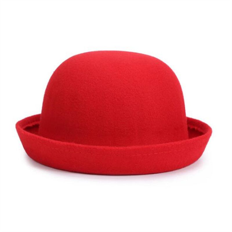 Vendita Al Dettaglio Cappello Fedora Da Bambina Cappello A Cupola Cappelli  Da Bambino Cappelli Di Feltro Cappelli Di Feltro Di Lana Cappellino Bombato  Da 3,94 € | DHgate Italy