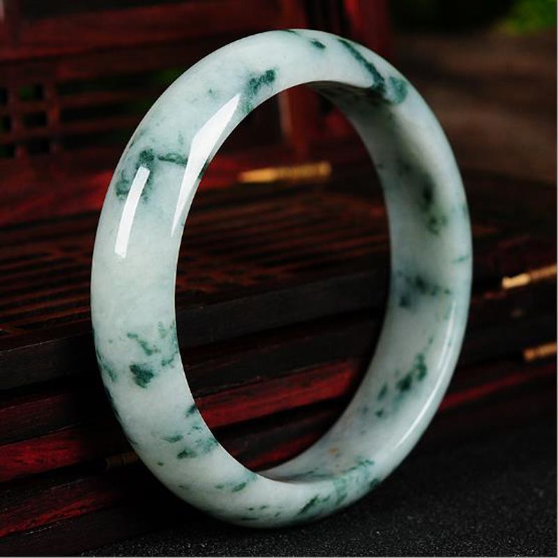 China Traditional Natural Myanmar Jadeite Bangle Jade ...