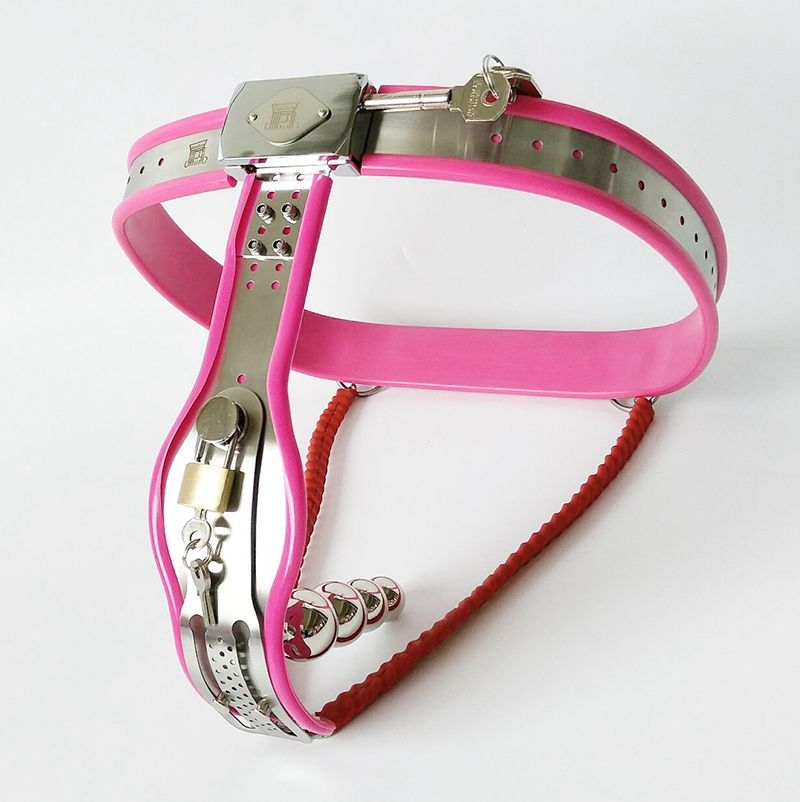 2017 New Arrival Female Chastity Lock Underwear Fully Adjustable