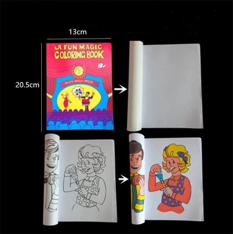 A Fun Magic Coloring Book Medium Size Magic Tricks,Mentalism,Stage ... A Fun Magic Coloring Book Medium Size Magic Tricks,Mentalism,Stage ...