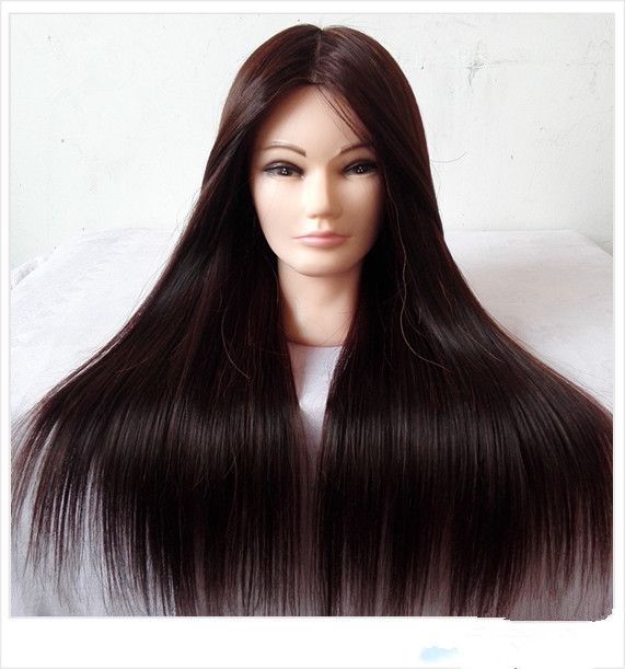 hair styling practice head