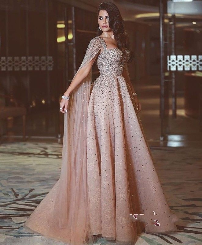 Luxurious Mittel Est Arabisch Abendkleider Wulstige 2018 Schatz Partei  Kleider Lange Open Back Lace Abendkleid Plus Größe Partei Kleider Von  199,32 € | DHgate Germany