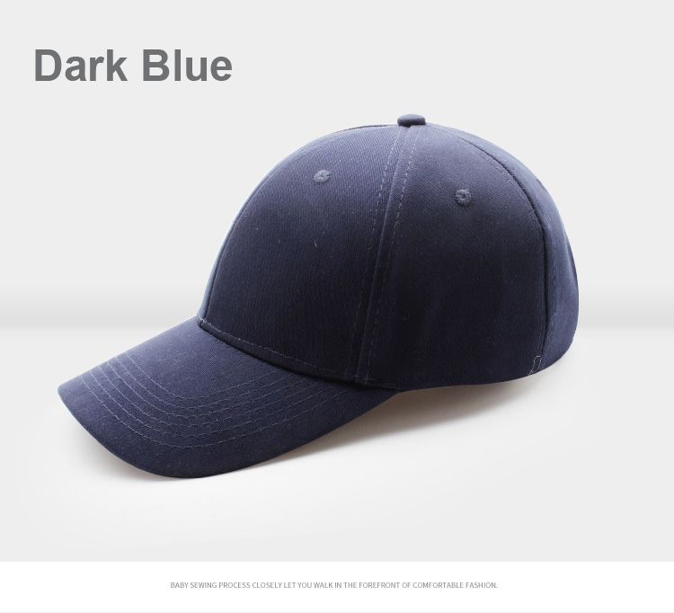 2020 Baseball Cap No Logo Sun Hats Adjustable Snapback Hip Hop Dance