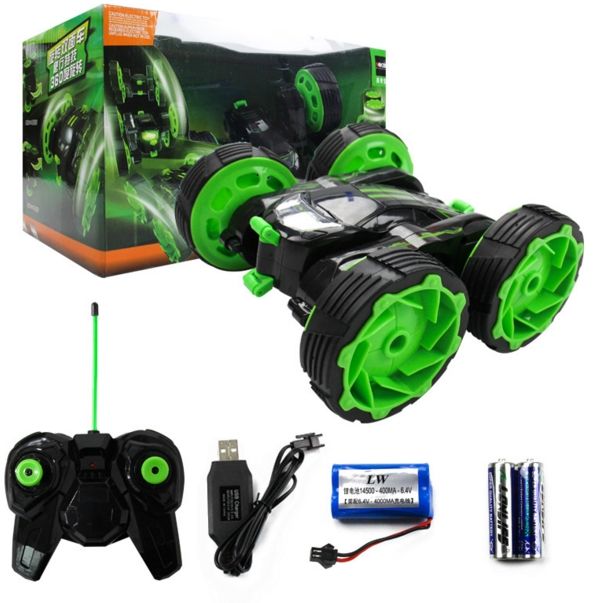 RC Stunt Car 27MHZ 360 Wheel Degree Spinning Window Box Packing Stunt