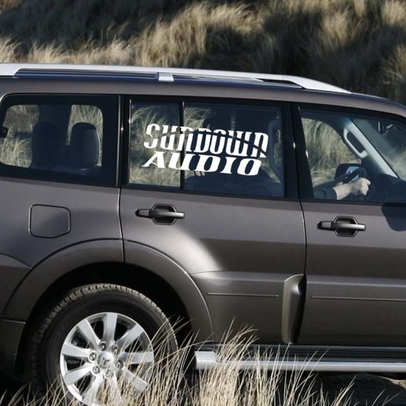 Car Stickers Online Sale New Style For Sundown Audio Sticker Vinyl Decal Automobile Jdm Car