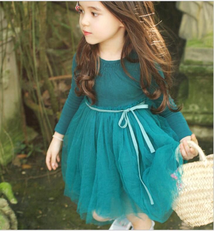 green lace dress girls