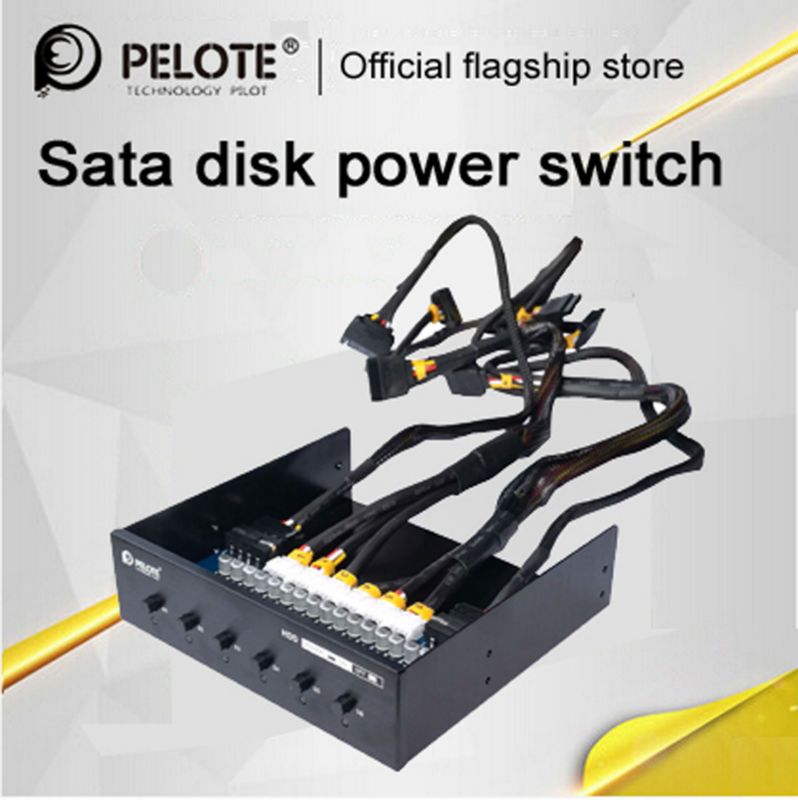2018 wholesale pelote hd pw6101 hard drive selector sata drive