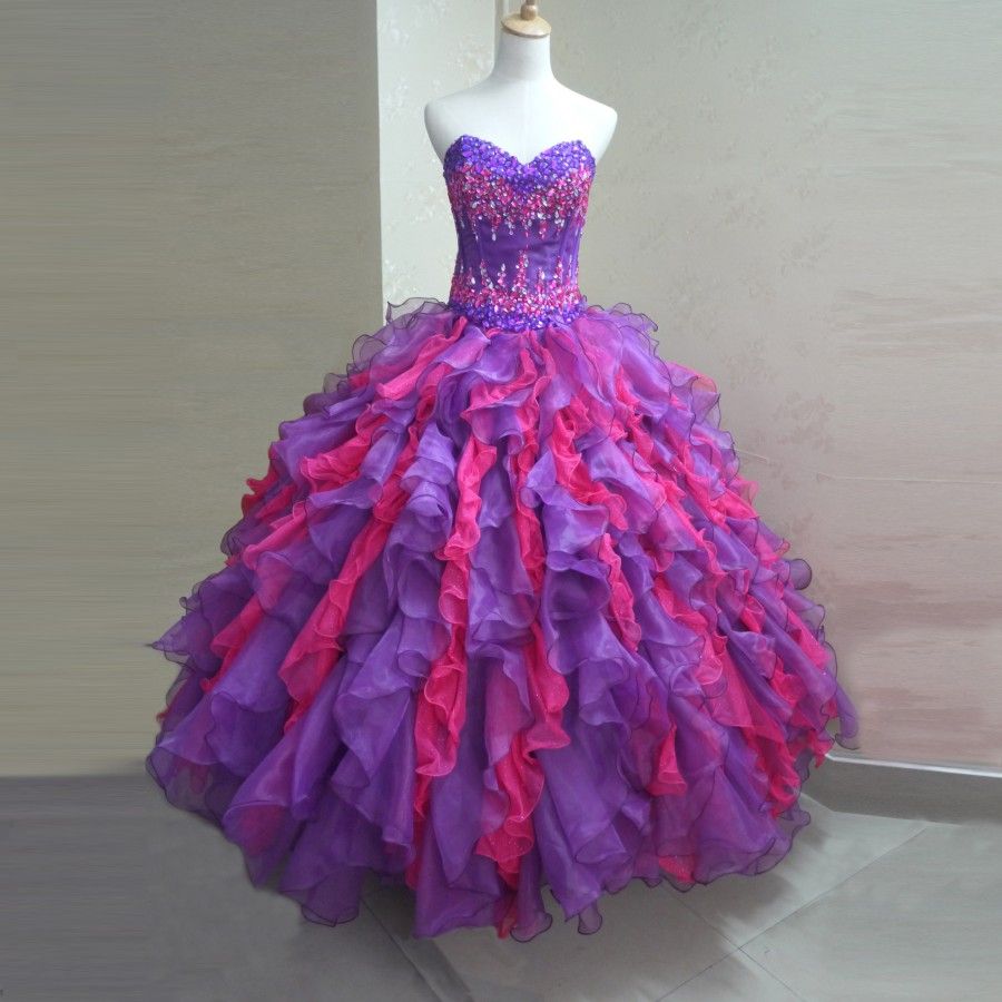 colorful quinceanera dresses