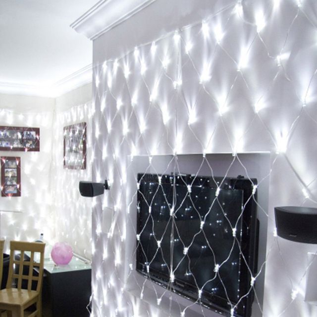 Whole 220v 1 5 5m 96l Led Net Lights String Light Chrismas Whole 220v 1 5 5m 96l Led Net Lights String Light Chrismas Decoration With Plug Connector 8 Model Control For Bedroom