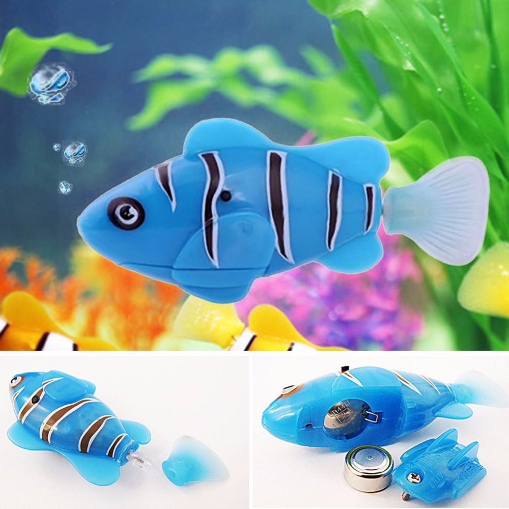 robofish activated battery powered