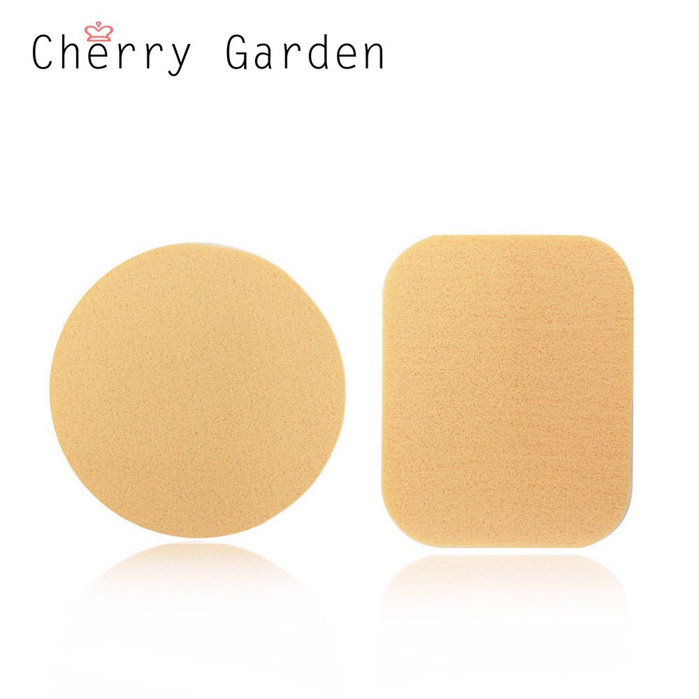 Round + Square Beauty Sponge Make Up Facial Puff Face Wash Cleansing