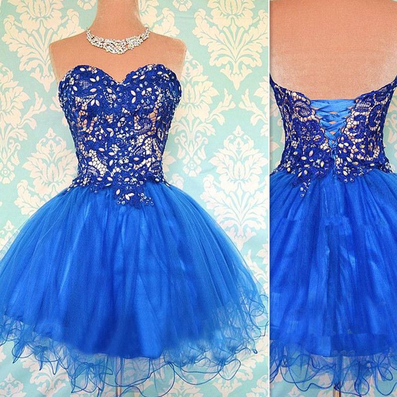 Blue Graduation Dresses