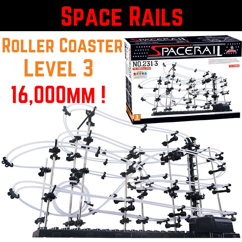 Spacerails Space Rail Mini Marble Roller Coaster With Spacerails Space Rail Mini Marble Roller Coaster With Steel Level 3 Game 16 000mm Diy Educational Kit Puzzle Toys Whole By Zorn