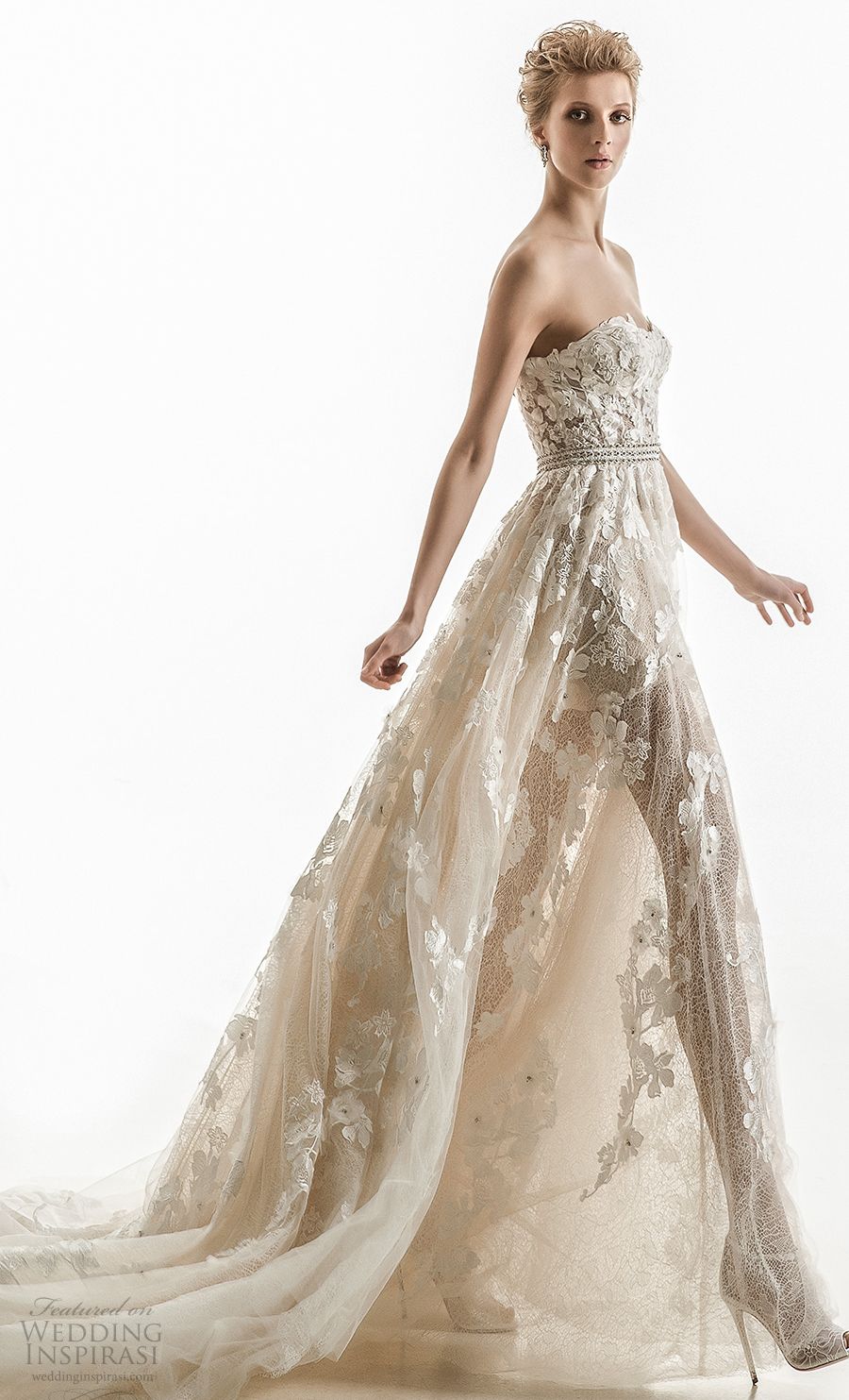 flowy wedding skirt