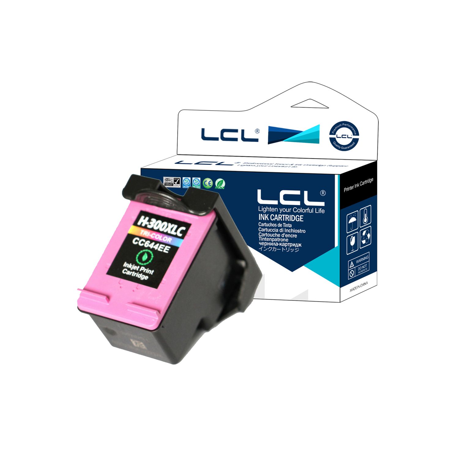 2018 Lcl 300xl Cc644ee 300xl 1 Pack,Tri Color Ink Cartridge Compatible For Hp  Deskjet