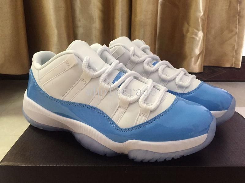 Blue Basketball Shoes 11s Unc Sneakers 