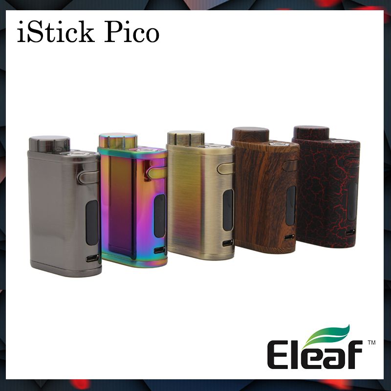 Authentic New Colors Eleaf IStick Pico 75W TC Mod Interchangeable 18650